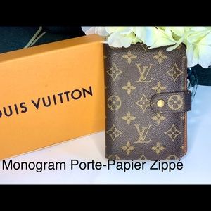✅Monogram Porte Papier Zippe Wallet✅